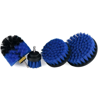 

4-Piece Drill Brush Cleaning Tool Accessory Kit for Cleaning Dirt,Showers,Bathtubs and General-Purpose Scrubs