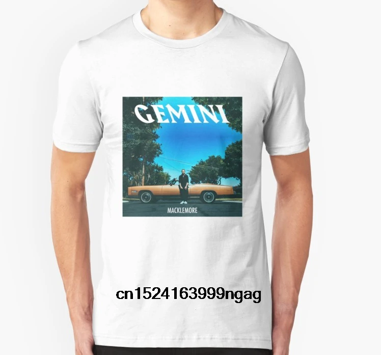 Модная крутая Мужская футболка женская забавная Macklemore u002F Gemini индивидуальная