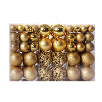 

100pcs Christmas ball Christmas Decorative Ball Shatterproof Ornaments