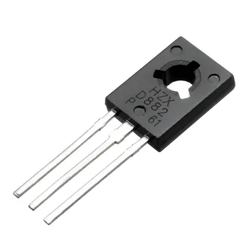 

uxcell TO-126 NPN 3 Pins PCB Through Hole Bipolar Transistor D882 3A 100pcs