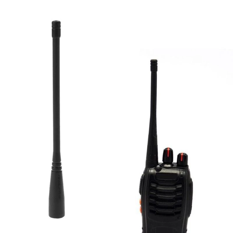 Черная антенна 136-174/400-520 МГц для UV-5R UV-82 GT3 для BaoFeng SMA-Female UHF/VHF 50 Ом Горячая продажа