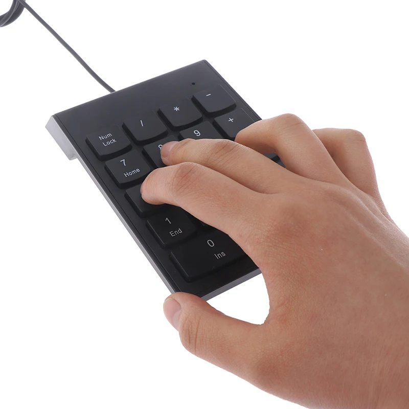 Проводная цифровая клавиатура с 18 клавишами Usb для ПК|Клавиатуры| |