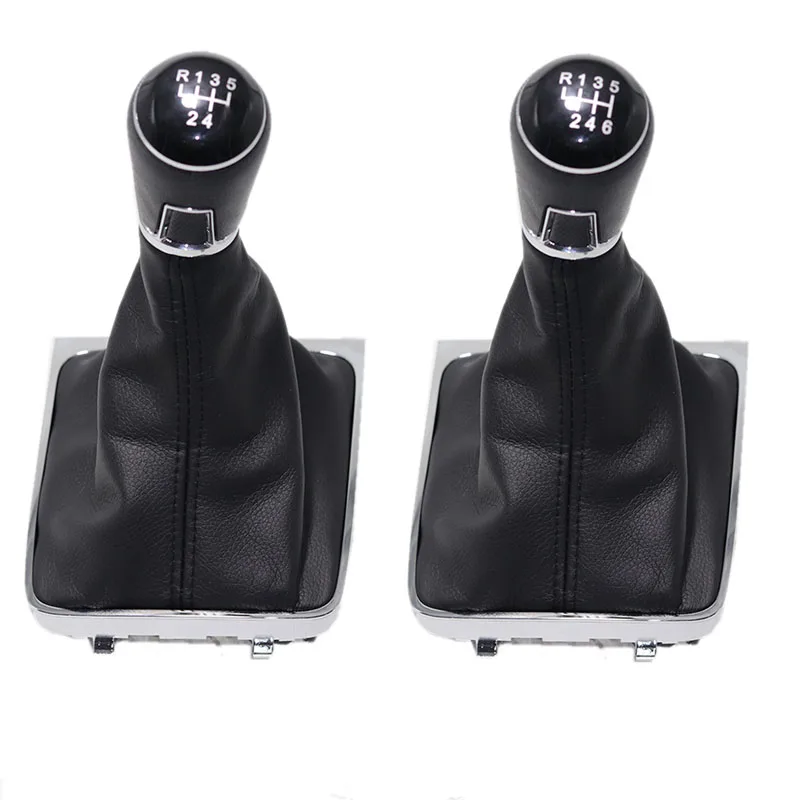 

5/6 speed ABS+plastic Car Gear Shift Konb Gaiter Shifter Knob For VW PASSAT B6 B7 CC 2005-2013