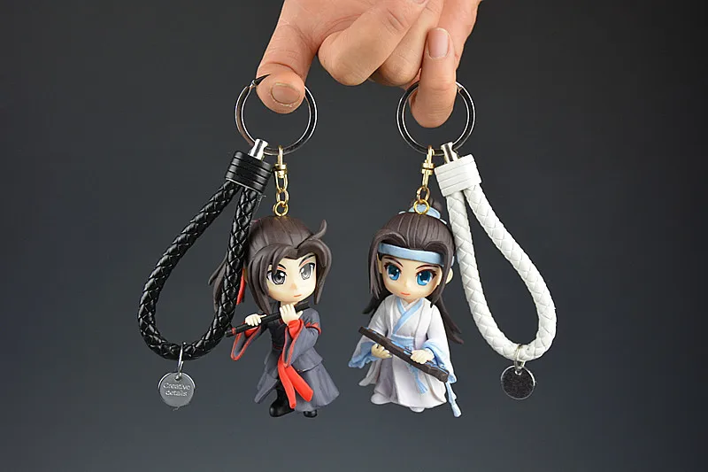

Mo Dao Zu Shi Keychain Chen Qingling Peripheral Garage Kit Pendant keychains Ornaments Wei Wuxian Lan Wangji Machine Model Doll