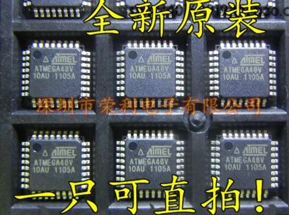 10 шт./лот ATMEGA48V-10AU TQFP-32 AVR MCU