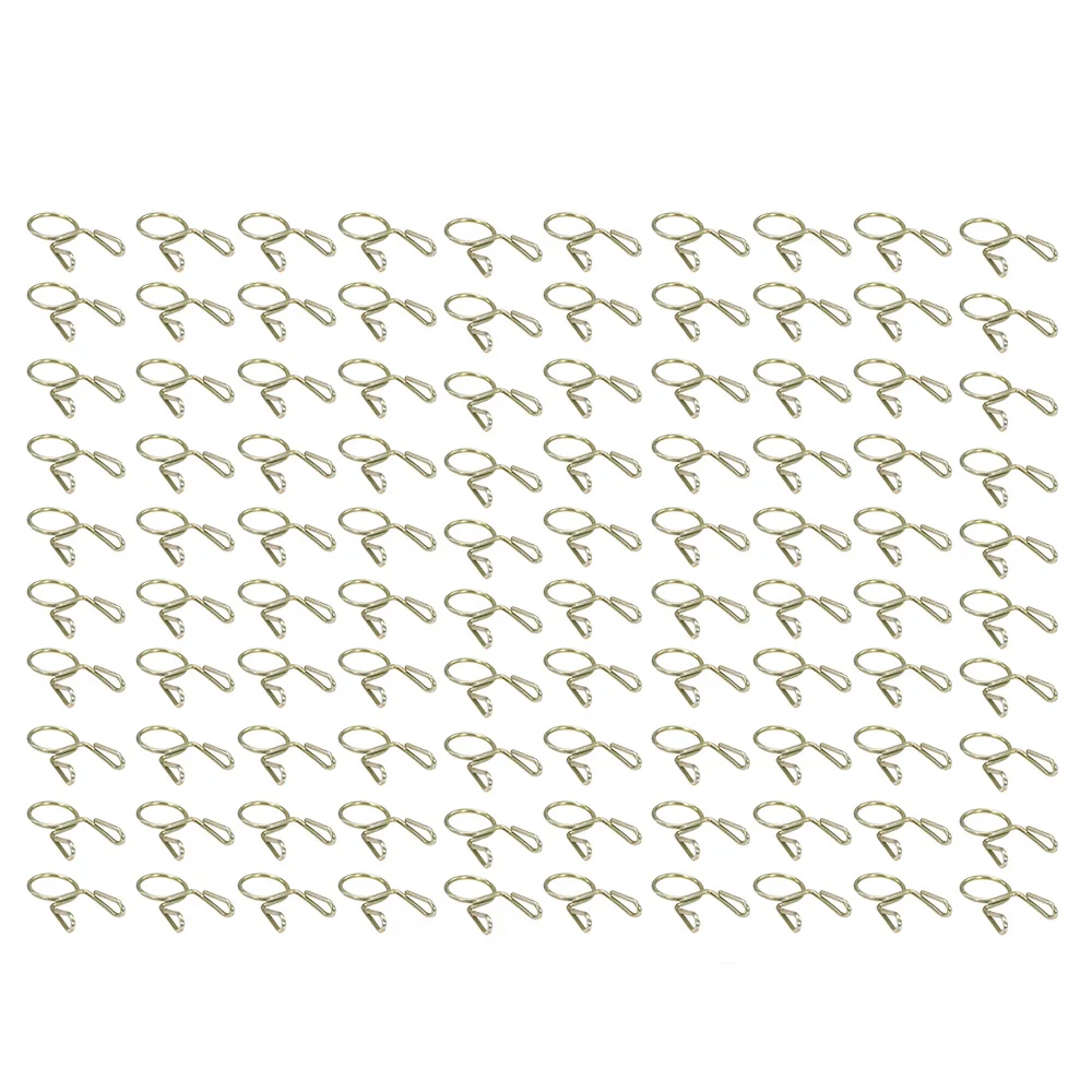 10X/20X/50X/100X дополнительный топливный шланг пружинный зажим 7 мм для мотоцикла ATV Скутер
