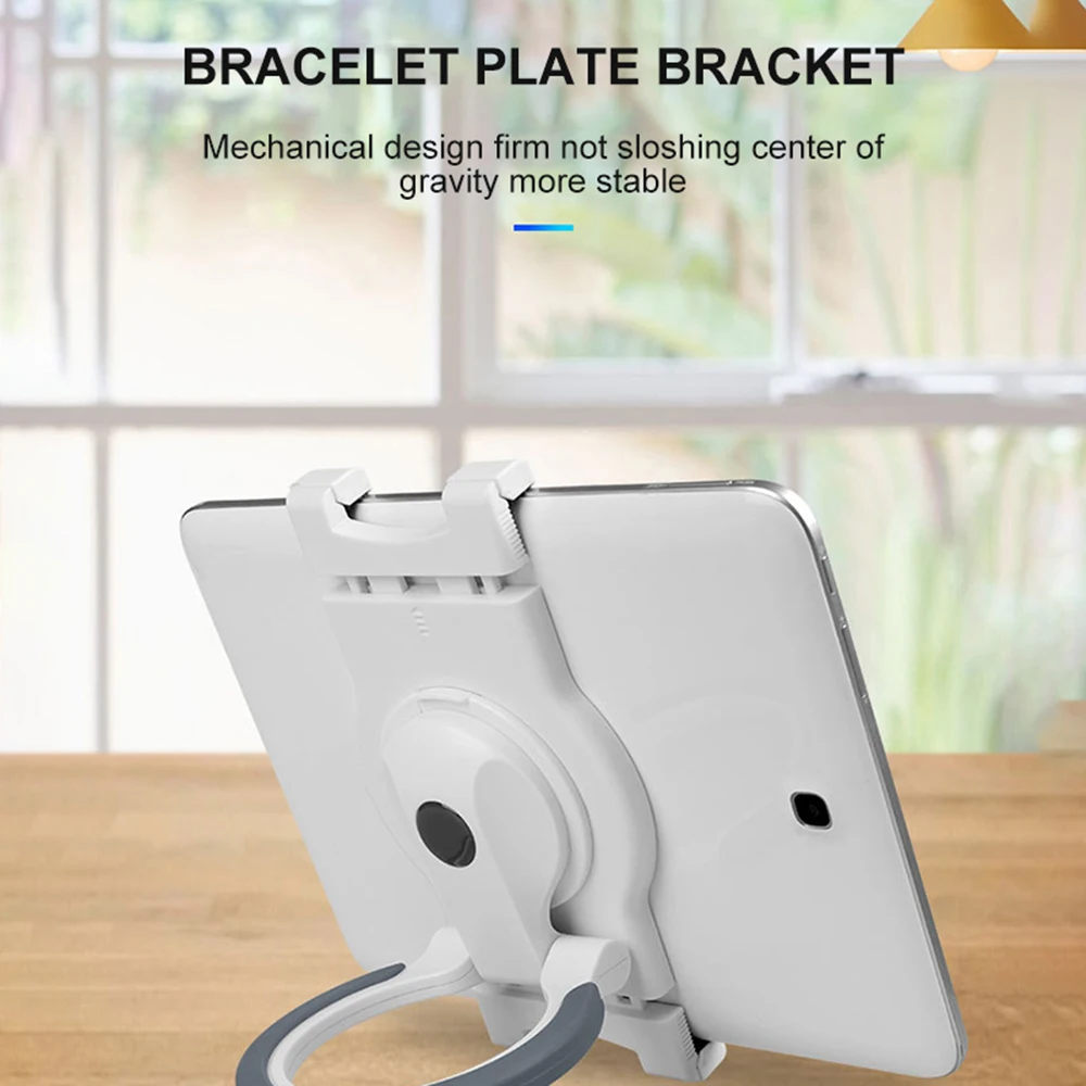 

Tablet Desktop Holder Stand Handle Ring Support 360 Degree Rotation Tablets Holder Phone Bracket Support For Ipad Tablet Phones