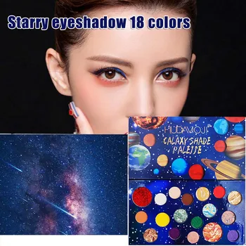

High Quality 18 Colors Eyeshadow Palette Highlight Glitter Matte Eyeshadow Eyes Makeup Tools