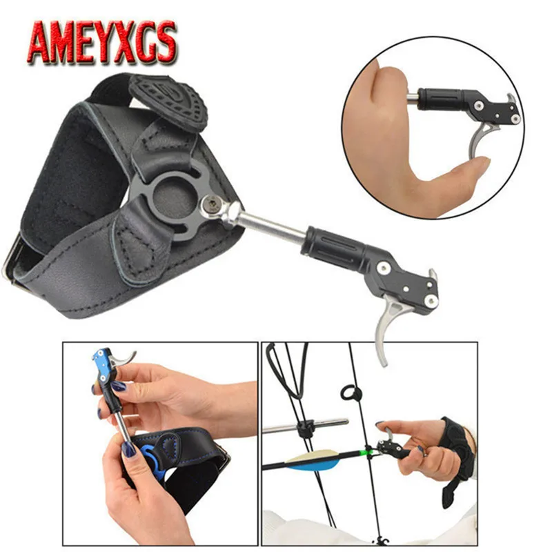 Archery Release Bow and Arrow Shooting Compound Bow Release Aids Wrist