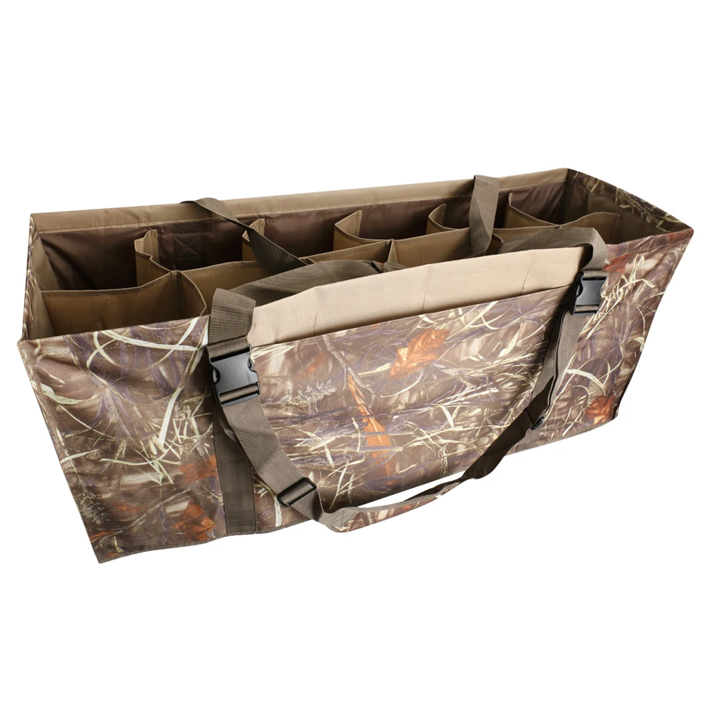 

Outdoor Hunting 12-Slot Floating Duck Decoy Bag w/ Adjustable Shoulder Strap