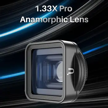 

Ulanzi 1.33X Anamorphic Lens Filmmaking Phone Camera Lens Widescreen Movie Lens for IPhone Xs Max X Huawei P20 Pro Mate