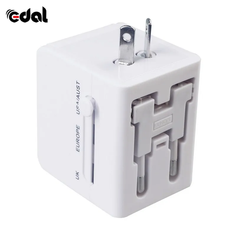Универсальный международный дорожный переключатель переходник AU US UK евро-конвертер USB адаптер гнезд зарядное устройство