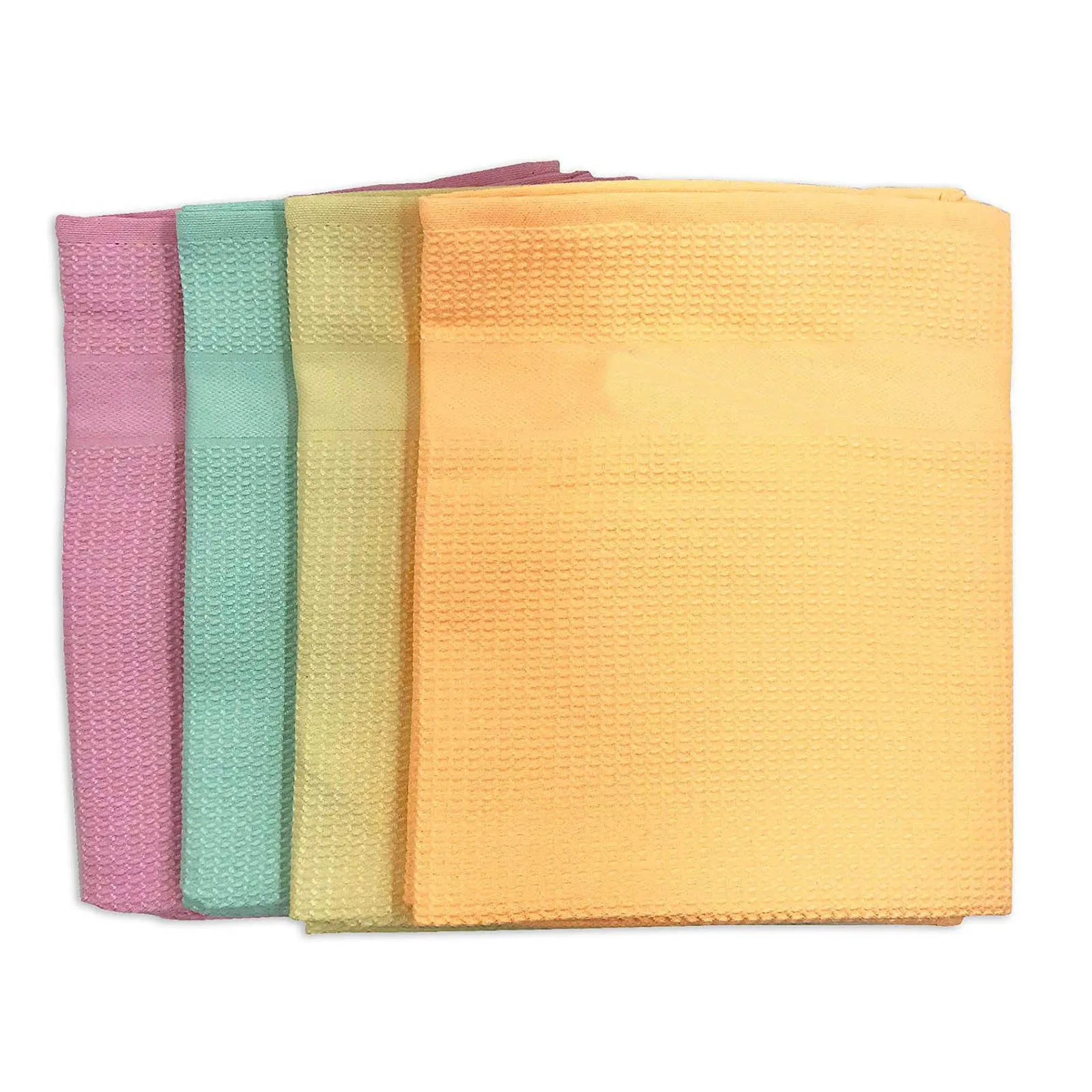 * 4PC Microfiber Cleaning Cloth Reusable Cleaning Cloth Multifunction