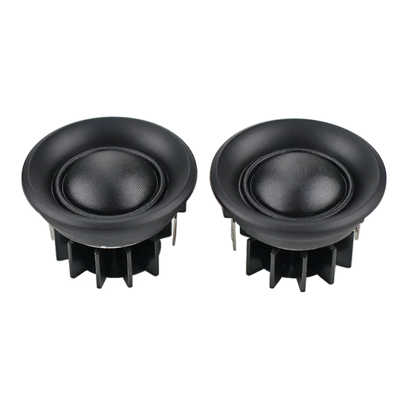 2PCS 20 Core 1.5 inch Tweeter Car Speaker Units 4OHM 10W Silk Diaphragm Dome Loudspeaker