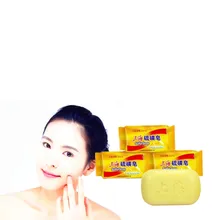 Серное мыло Eczema антиприуритическое лечение акне для грибкового дерматита защита кожи Китайский Старый Бренд Серного мыла