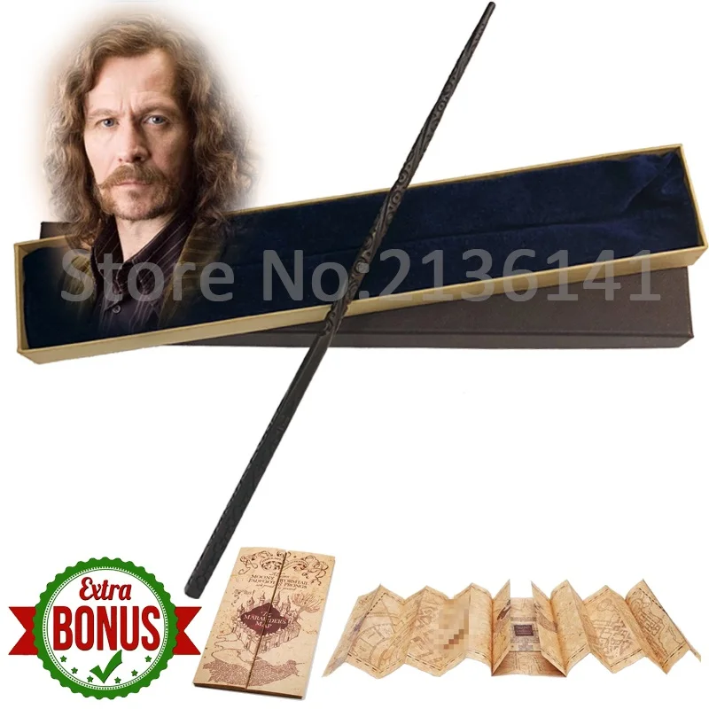 28 Kinds of Potter magic Wand With Gift Box Packing Metal-Core Magic Wand For Children Cosplay Harried Magical Wand With Bonus - Цвет: Sirius