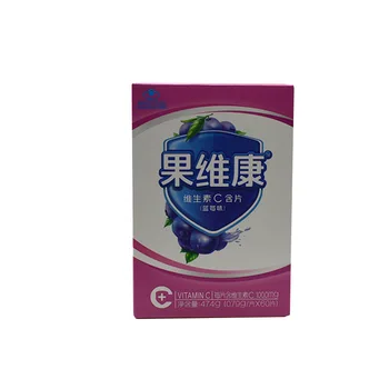 

Shiyao Brand Fruit Wecan VC Chewable Tablets Buccal Tablets Vitamin C a Variety of Children 0.790 G/piece Hurbolism Cfda