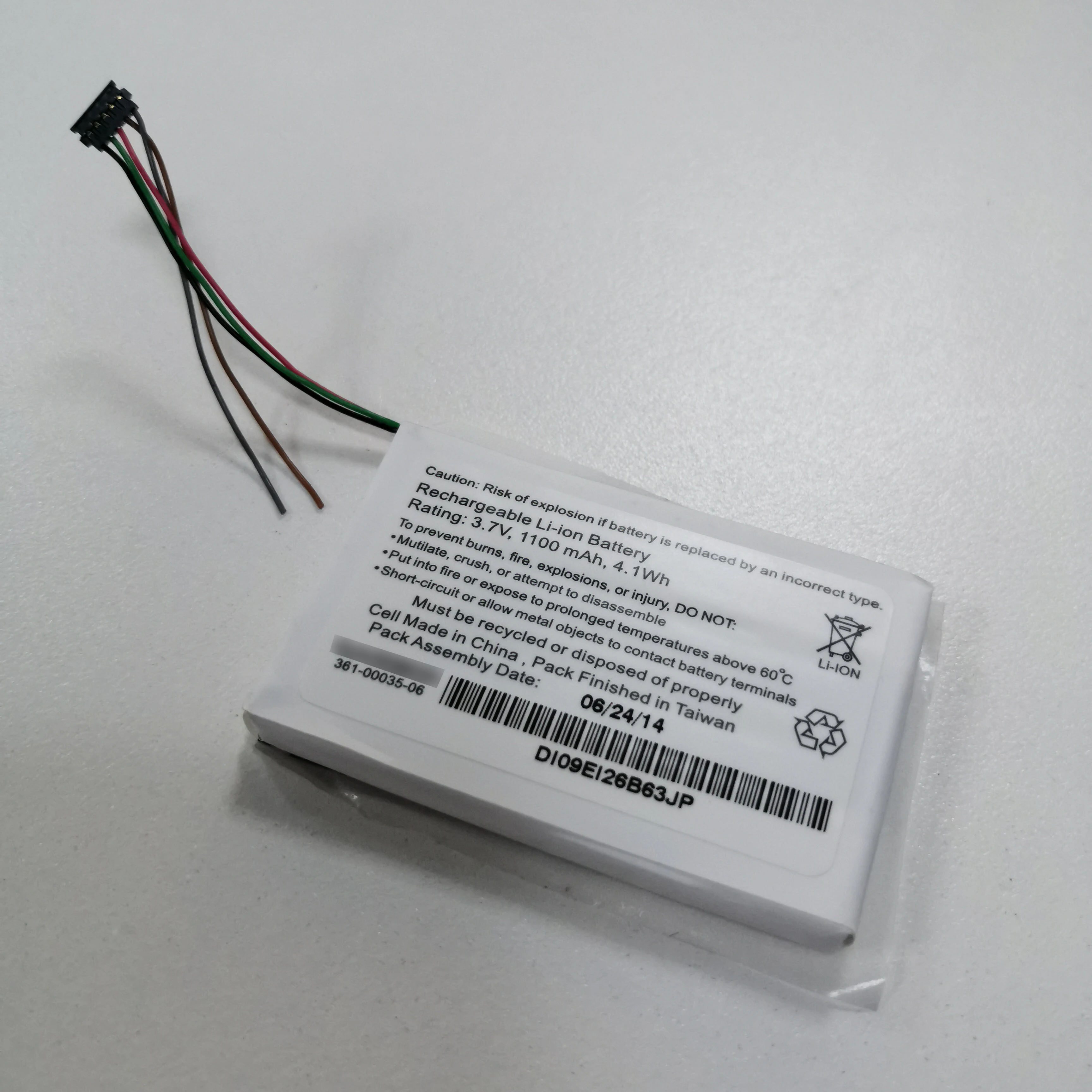 

Battery 361-00035-06 For GARMIN Edge 1000 3.7V 1100mAh 4.1Wh Li-Ion Battery For Edge1000