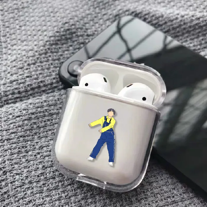 Чехол для наушников Travis Scott Ariana Grande Billie Eilish KPop для Apple iPhone, зарядная коробка для AirPods Pro, жесткий защитный чехол - Цвет: 13