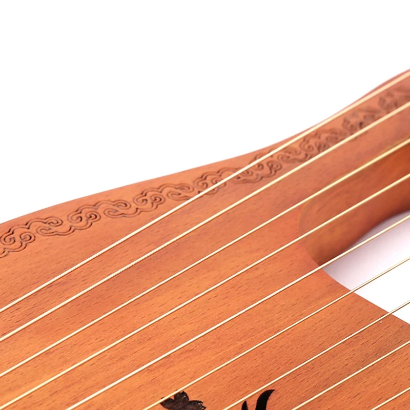 19 String Lyre Harp String Lyre Small Harp Strings Accessories Musical Instrument Laiyaqin