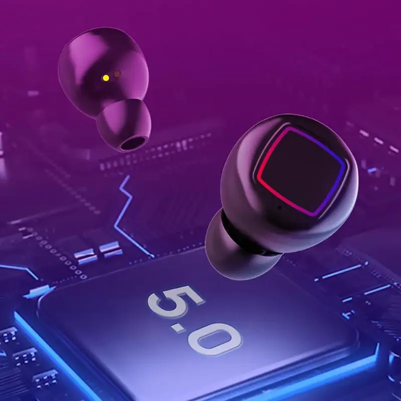 Новинка hmb 11 TWS Беспроводная Bluetooth 5 0 гарнитура стерео Спортивная с микрофоном для