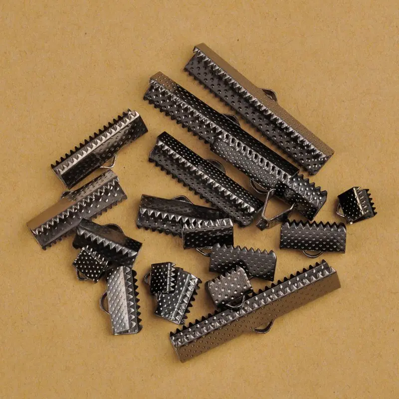 1000 шт. зажимы для застежки концевые колпачки шнура кожаный зажим коннекторы