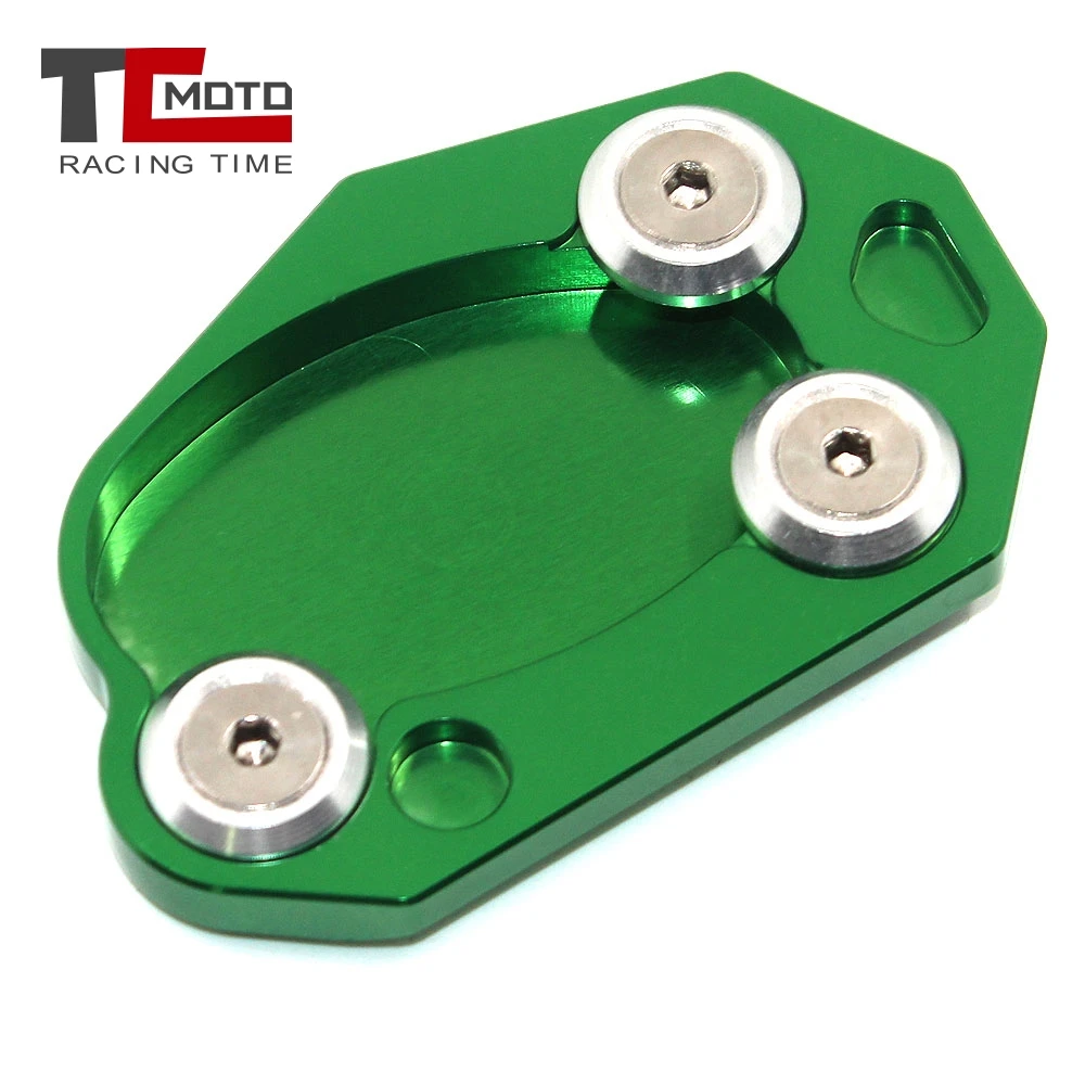 

For Kawasaki Z1000 Z1000SX ZX10R ER6N NINJA650 ZX6R Motorcycle CNC Aluminum Support Plate Foot Pad Side Stand Enlarge Kickstand