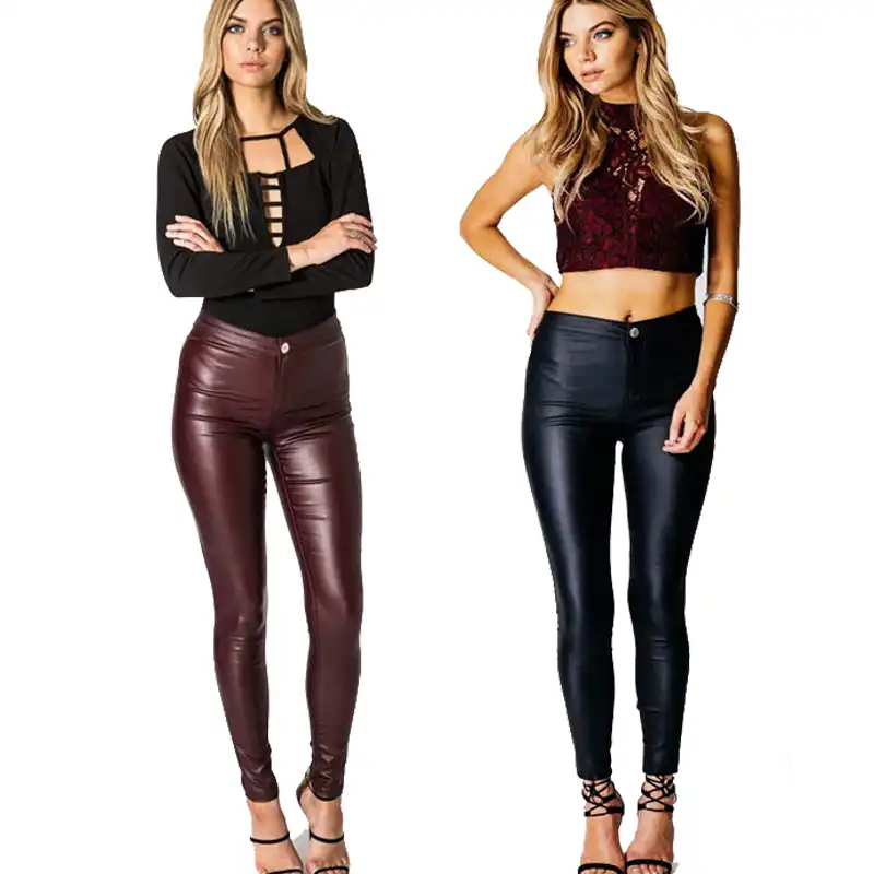 soft leather leggings