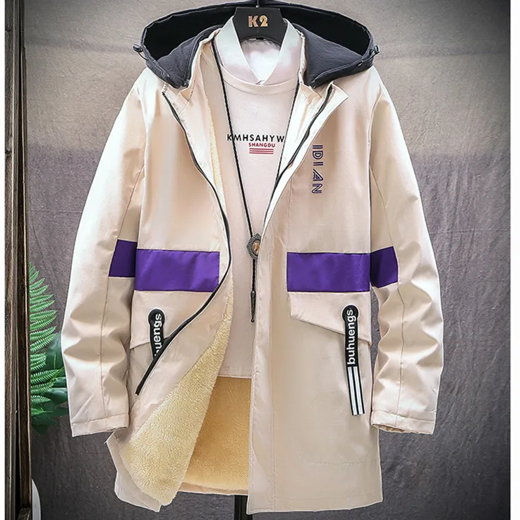 Для мужчин длинное пальто Для мужчин s плащ Для Мужчин's длинный вельветовый плащ модная зимняя светильник-Цветной кашемировый пиджак