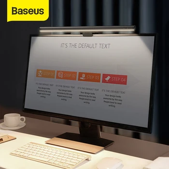 

Baseus Screenbar Light Desk Lamp Computer Laptop Screen Bar Hanging Light Table Lamp For LCD Monitor Lamp Study Reading Light