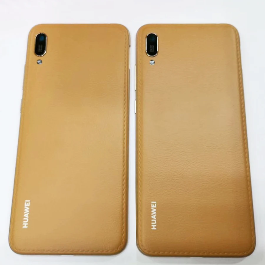 

100% Original Battery Door Back Cover Housing Case For Huawei Y6 Pro 2019 With Camera Lens+Power Volume Buttons Spare Parts