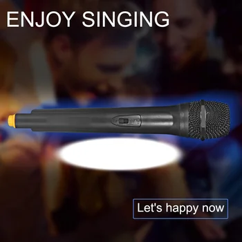 

DM - 3308A VHF Wireless Handheld Dual Channel Transmitter Mic Set