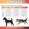Waterproof Dog Sledding Harness Reflective Pet Sledding Skijoring Harness Big Large Dogs Weight Pulling Vest For Pet Training 6
