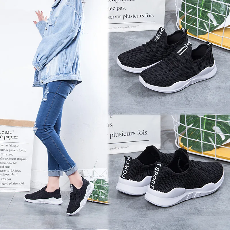 

2019 New Style Korean-style Hollow out Network Shoes Women's Comfortable Breathable Versatile Students Small White Shoes Mesh At