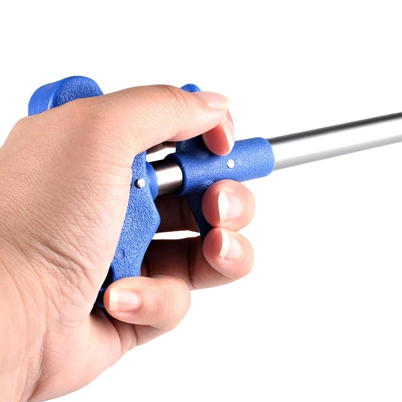 

1pcs blue Fishing Hook Decoupling Device Portable Fishing Hook Lure Remover Aluminum Tube Hook Detacher Extractor