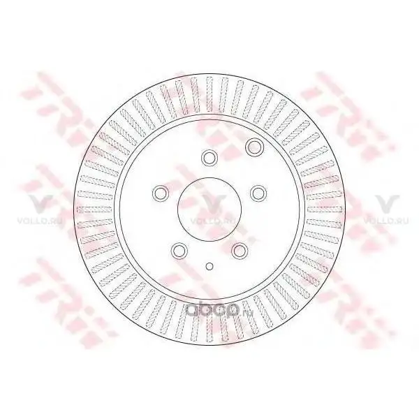 Диск тормозной MAZDA: CX-7 06- \ MAZDA: 8 вэн 10-, CX-7 14