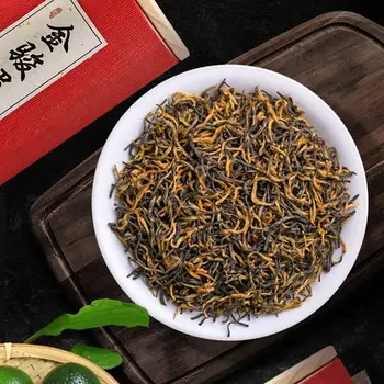 

2020 China Jin Jun Mei Jin Junmei Black Tea Yellow Bud Honey Fragrance for Poria Cocos and Warm Stomach