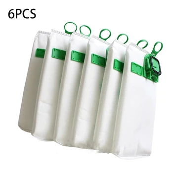 

6Pcs Dust Bag For Vorwerk Composite Garbage Bag VK140 VK150 FP140 FP150 Microscopic Bacteria Dust Removing