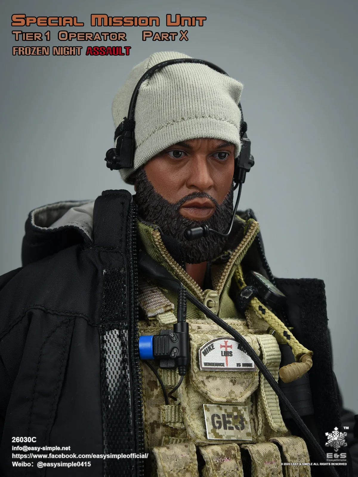 EASY SIMPLE ES 1 6 26030C US SEAL Team Night Attack Group Full Set Of 