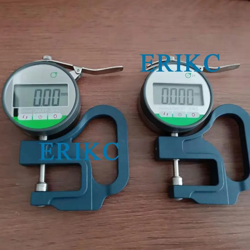 ERIKC цифровой микрометр, суппорт, прокладки измерительные инструменты для измерения Топливная форсунка прокладки, шайбы прокладки толщина