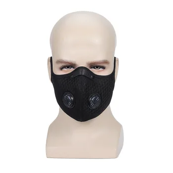 

Filter Mouth Mask PM2.5 Breathable Face Mask Activated Carbon Anti-Flu Anti-Dust Washable Reusable Anti-pollution,Anti-saliva