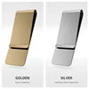 Custom Lettering Couple Money Clip Wallet Slim Pocket Cash ID Credit Card Money Holder Stainless Steel Brass Bill Clip Clamp 4