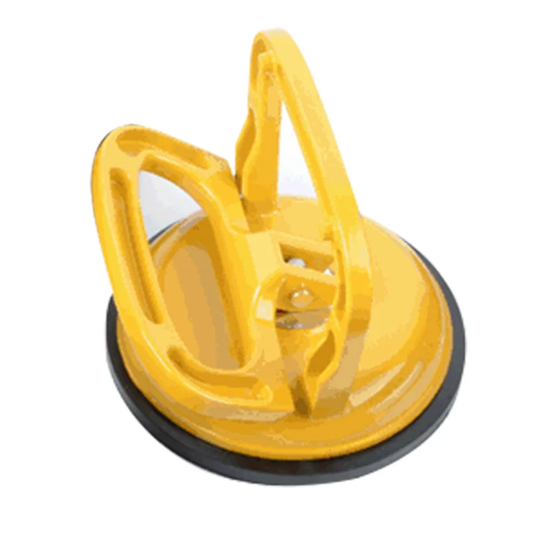 Вакуумная присоска стеклоподъемник вакуумный подъемник захват присоска пластина для стеклянной плитки зеркало гранит лифтинг S7#5 - Цвет: yellow 1 head