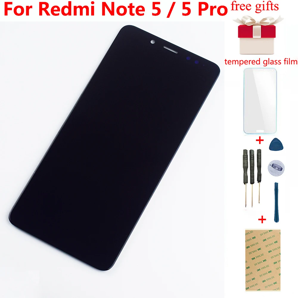 Сменный ЖК дисплей для Xiaomi Hongmi Redmi Note 5 Note5 100% протестированная Сенсорная панель в