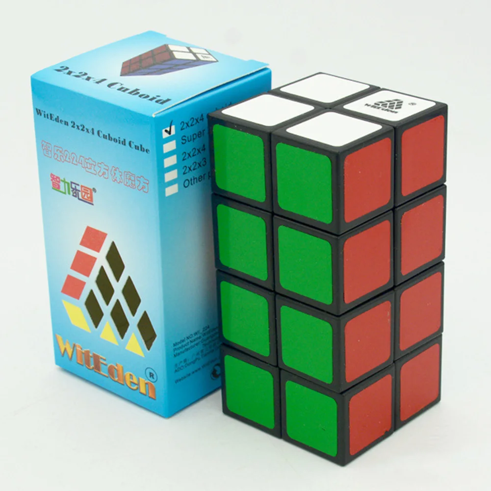 2x2x4 Cuboid магический куб из ПВХ стикер пазл для Тренировки Мозга Игрушка