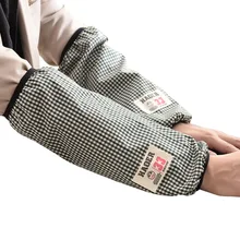 Водонепроницаемые манжеты длинные кухонные рукава мужские и женские Рабочие осенние и зимние взрослые рукава кепки противообрастающие нарукавники офисные накладные