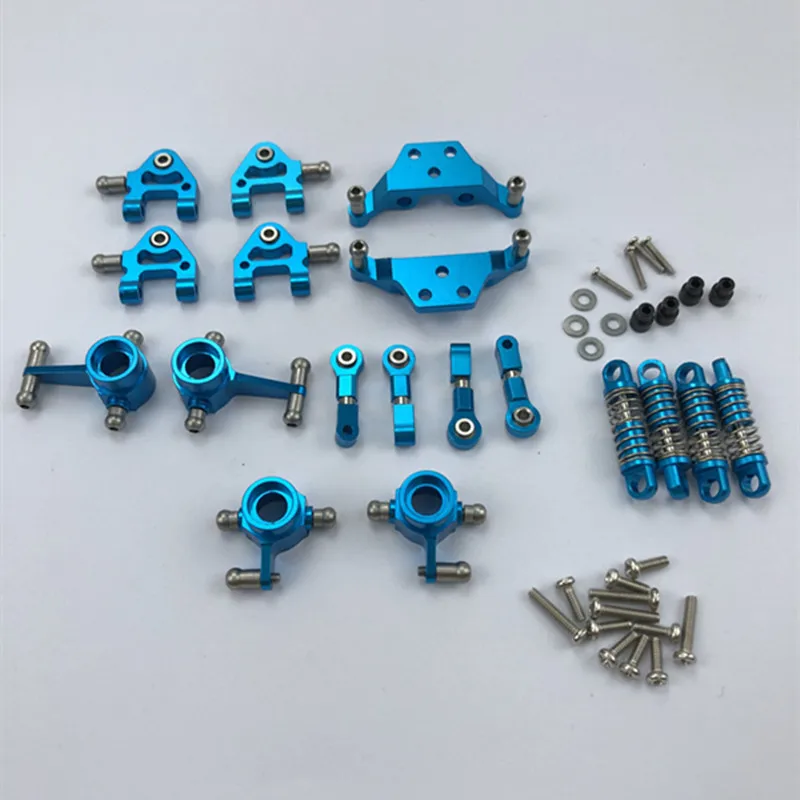 Металлический полный комплект обновленные детали для Wltoys 1/28 P929 P939 K979 K989 K999 K969 РУ