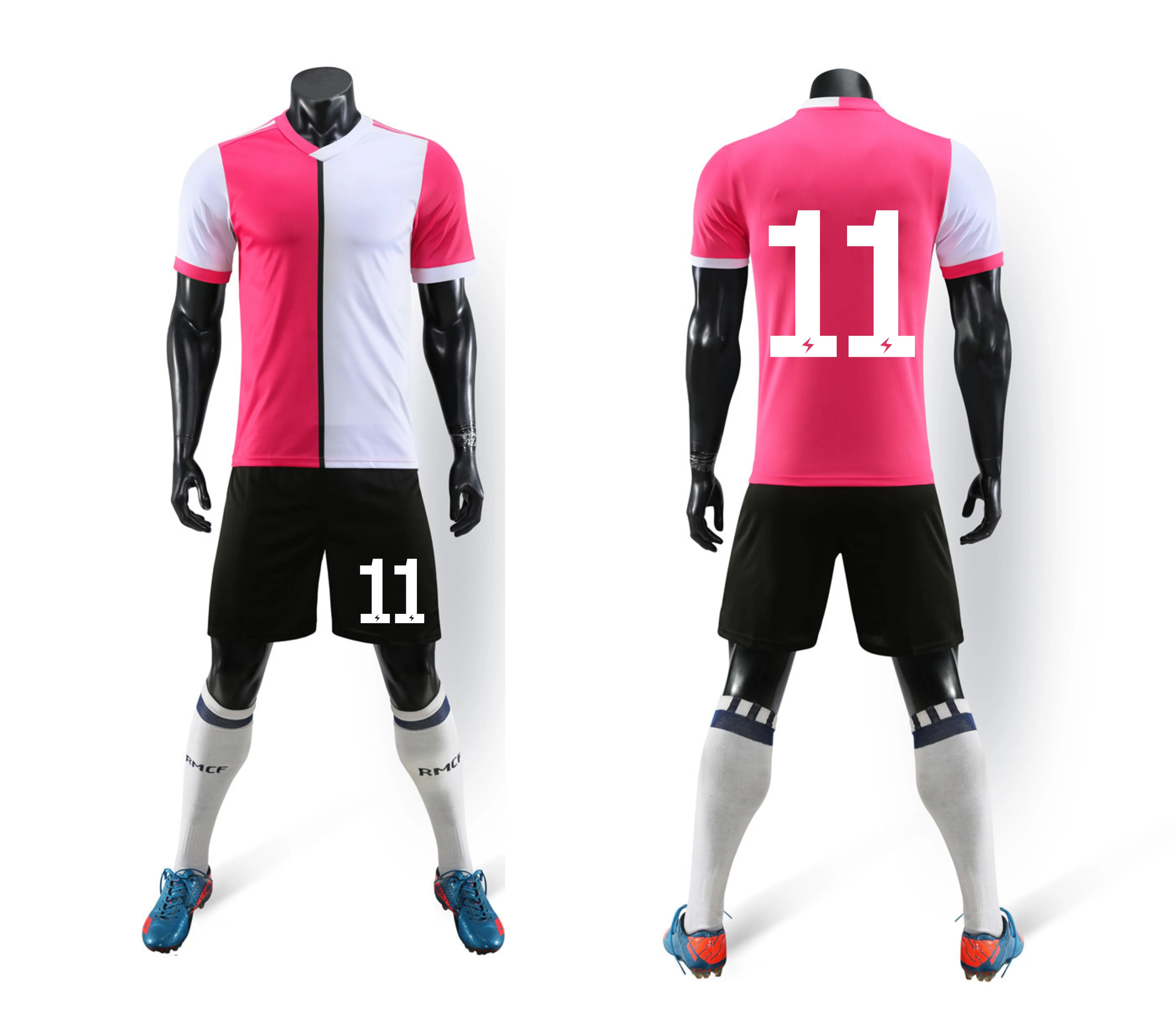 Новинка 2019 спортивный комплект для команды Futebol Мужская футболка футбола