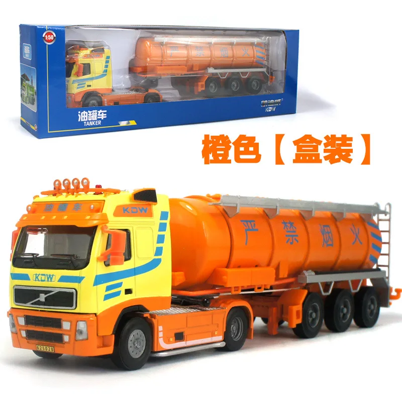 

Cadeve 1: 50 Tanker Engineering Freight Truck Alloy Models Model CHILDREN'S Toy 625028 Gift Box