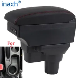 Para hyundai solaris braço para hyundai solaris 2 acento verna carro caixa de armazenamento de braço acessórios do carro peças interiores 2017 2021